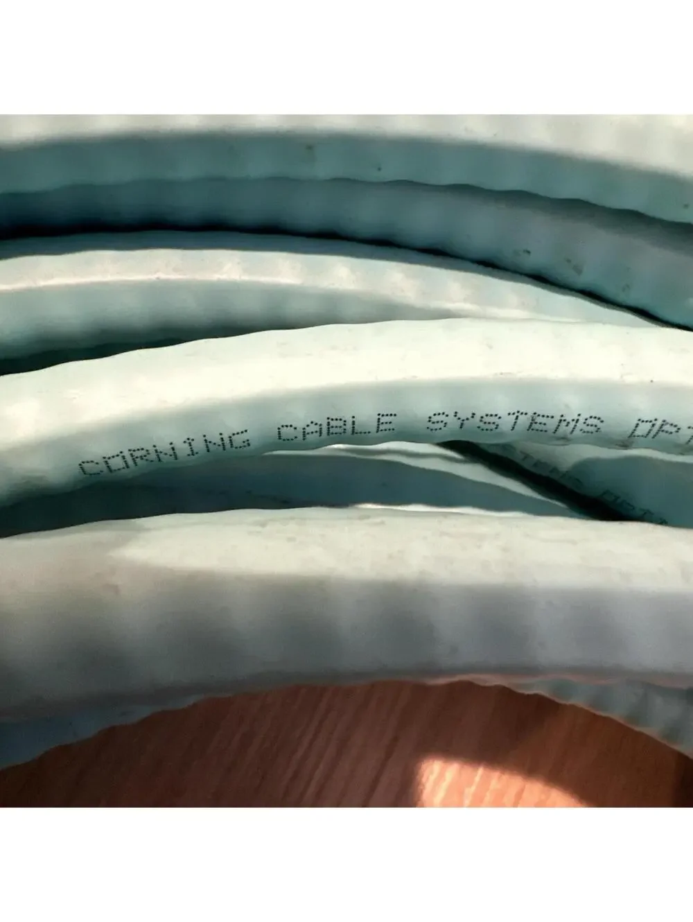 Corning MM50 OM3 12-Fiber Multimode Indoor Optical Cable 100 Feet